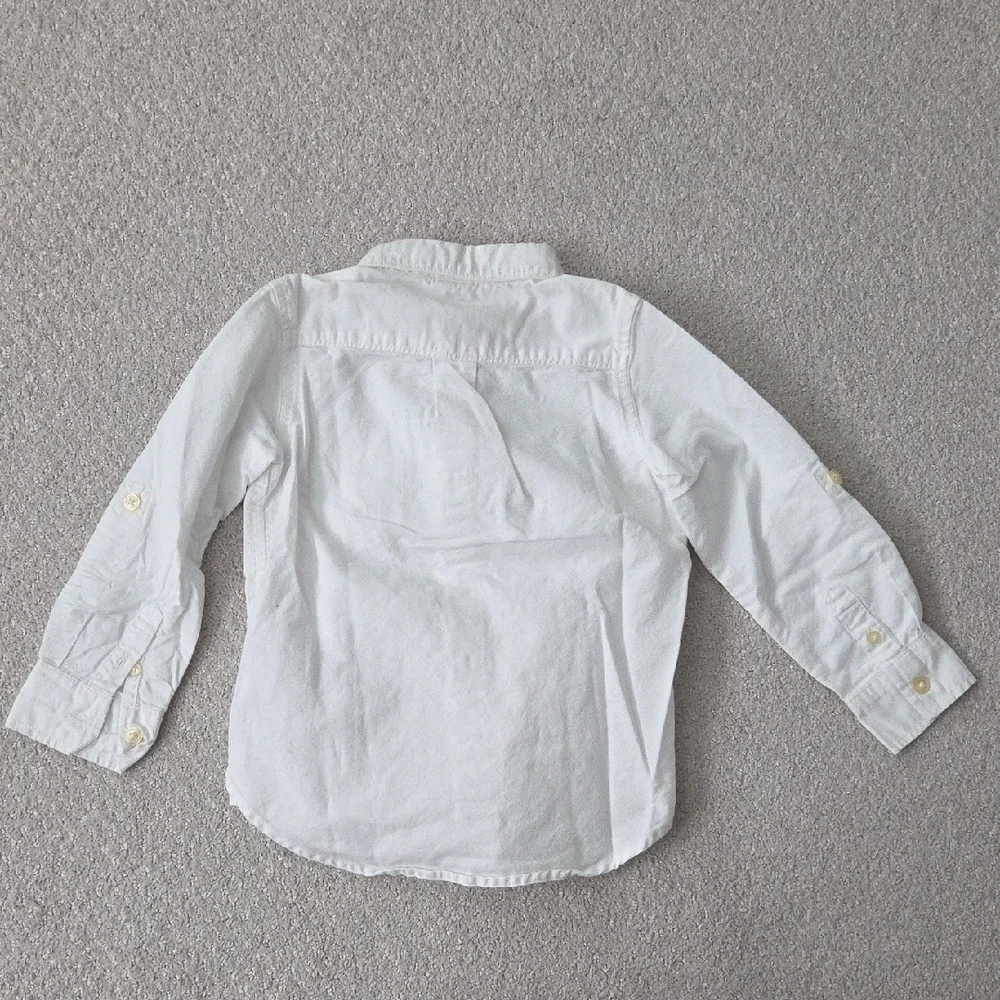 Never Worn GAP White Button Down Kids Shirt